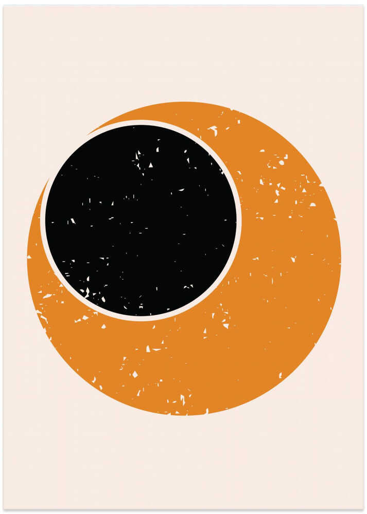 Abstract Contemporary Sun