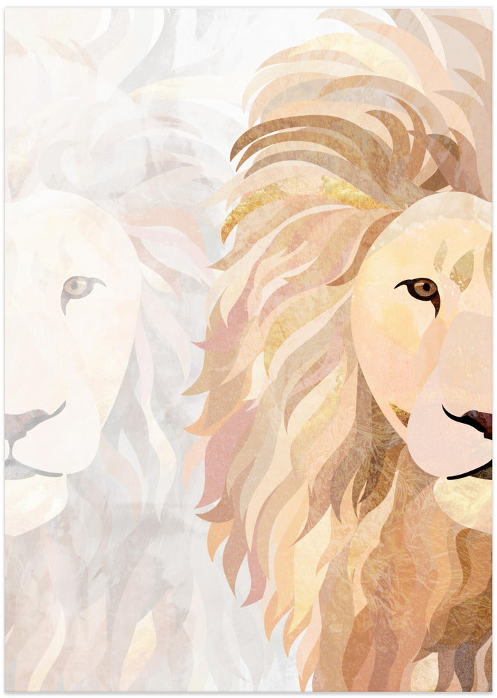 Lion Half face 1