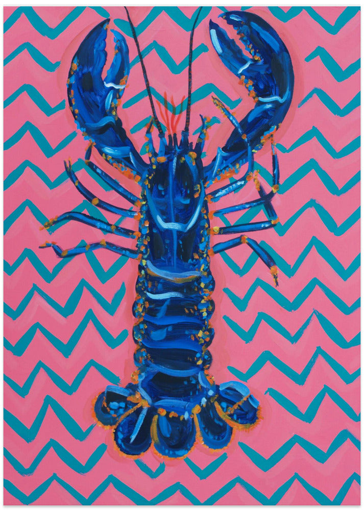 Art Prints of Lobster On Zigzag