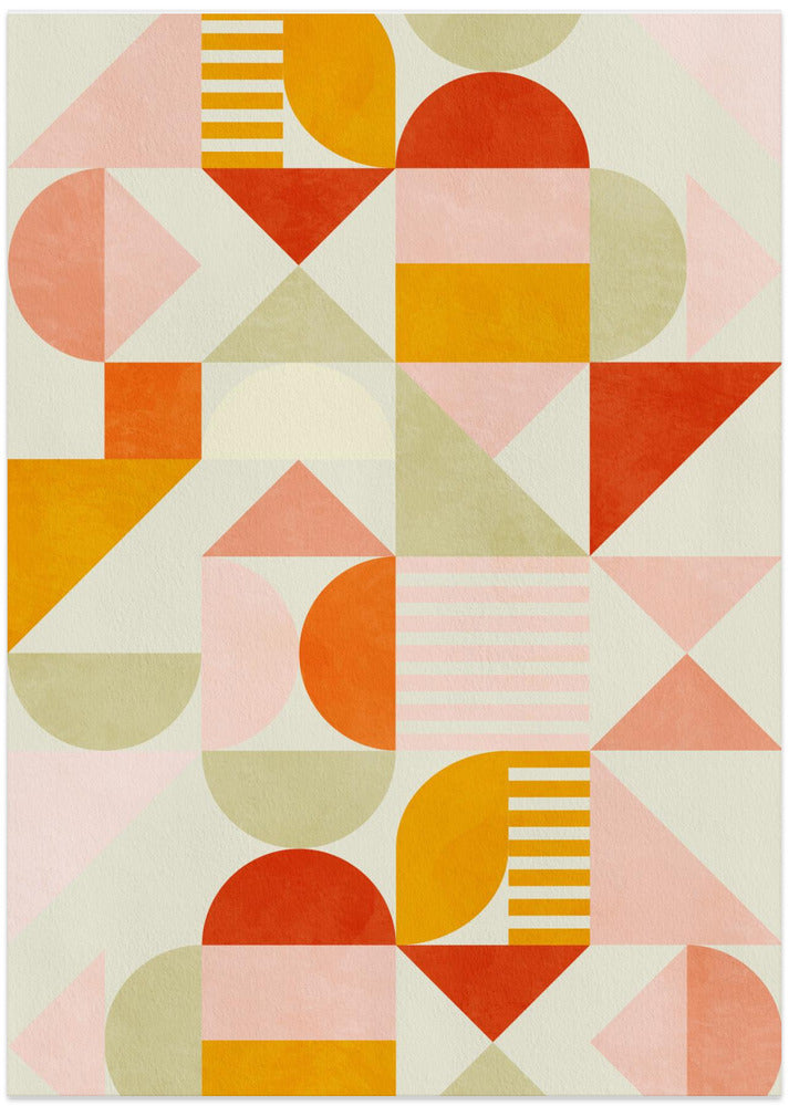 Bauhaus Fun Pastel