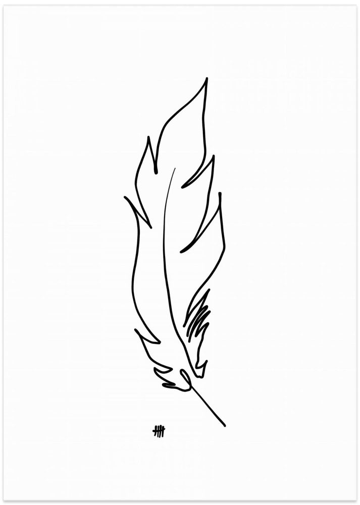 Art Prints of Touched By a Feather