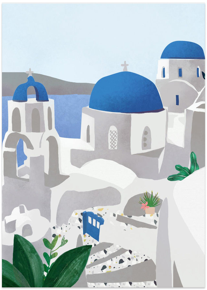 Santorini island