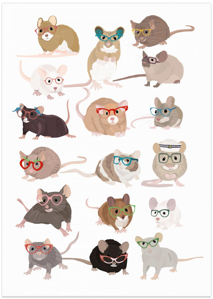 Mice In Glasses