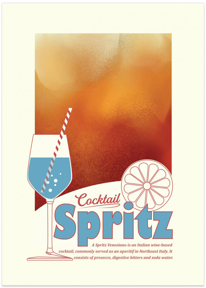 Art Prints of Aperol Spritz print