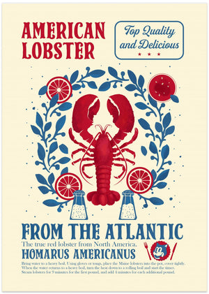 Art Prints of Lobster kitchen print