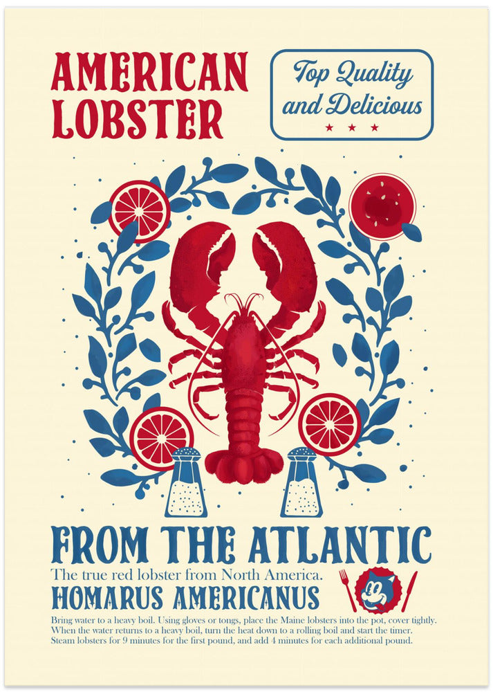 Art Prints of Lobster kitchen print
