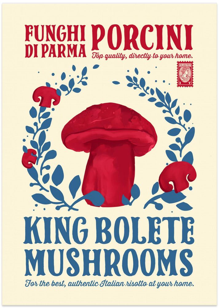 Art Prints of Porcini kitchen print