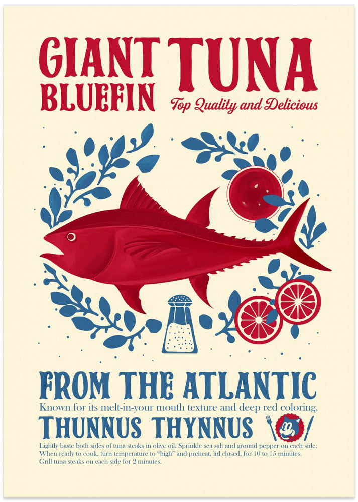 Art Prints of Tuna kitchen print