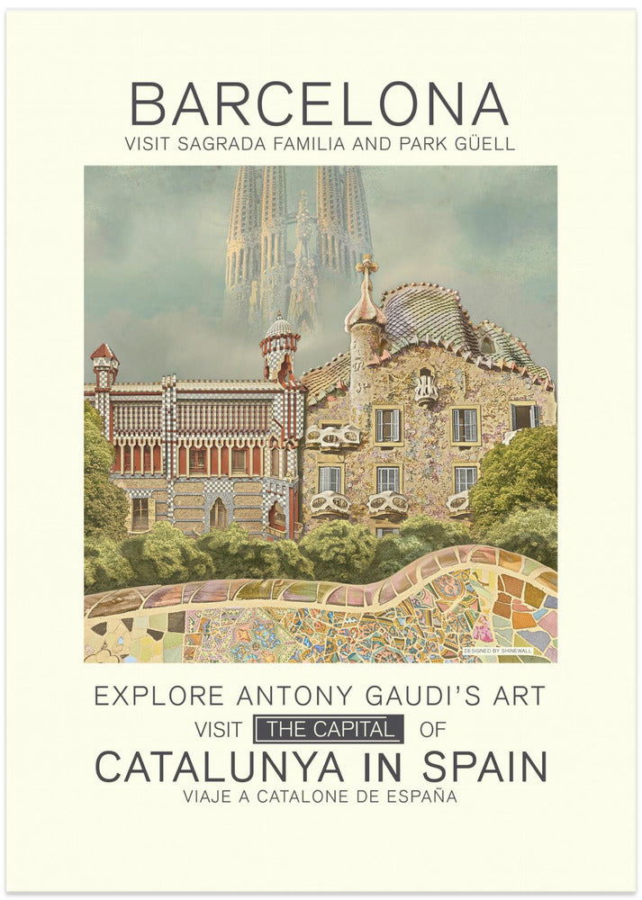 Barcelona print