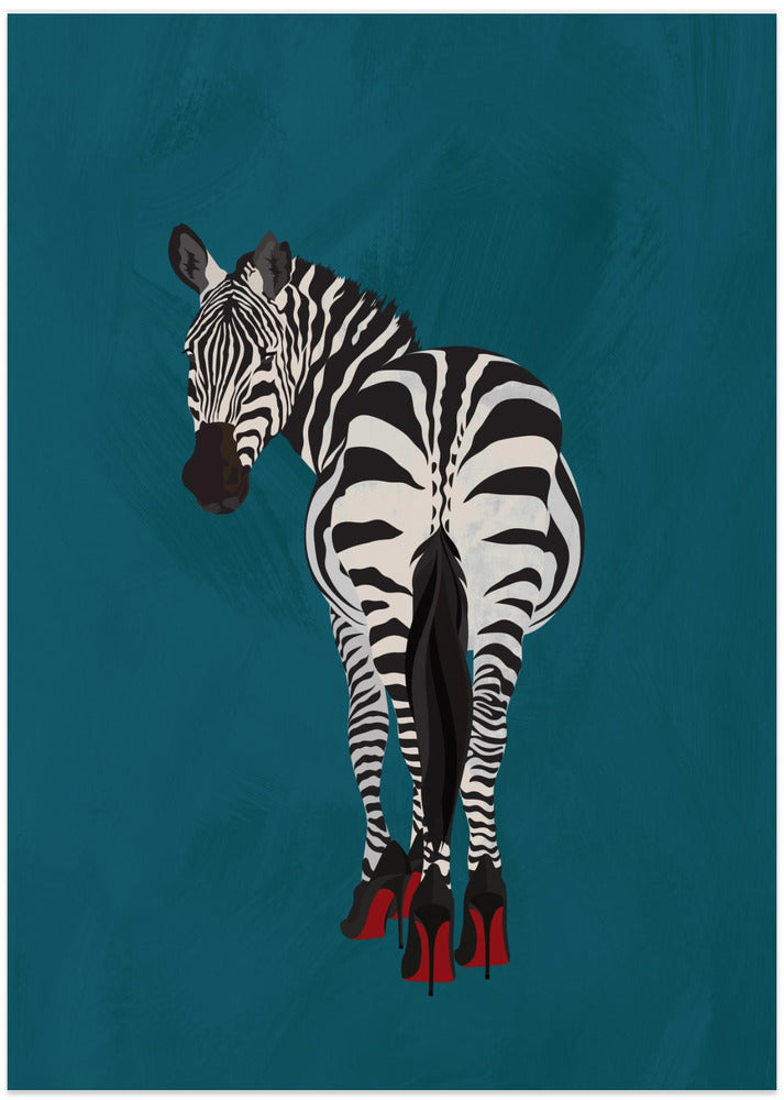 Zebra heels