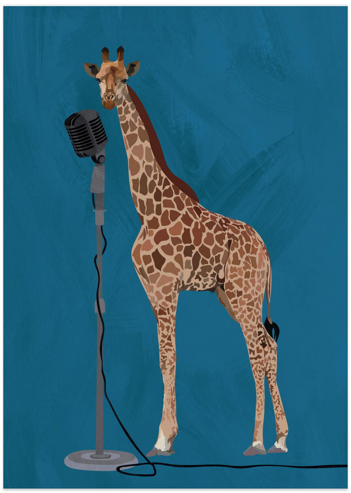 Giraffe Microphone Pink 2 01