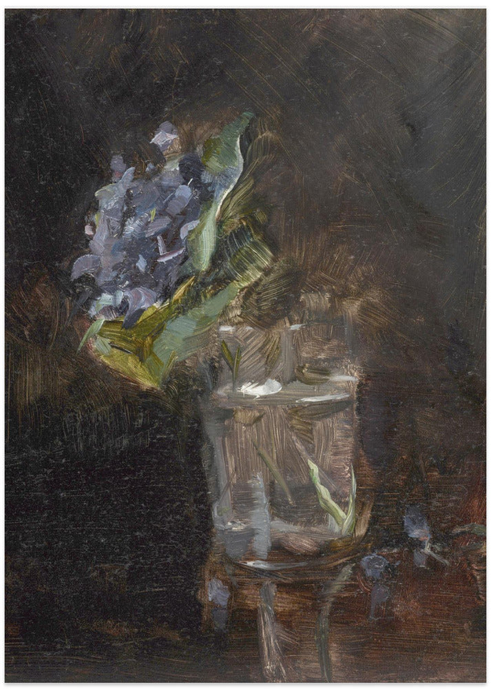 Bouquet of Violets In a Vase (1882)