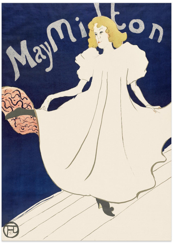 May Milton Poster(1895)