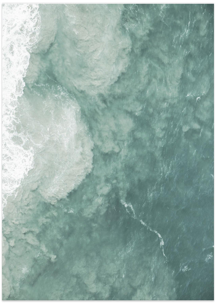 Ocean's Gentle Swirl