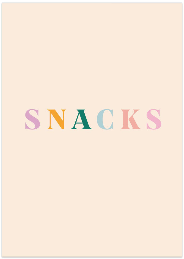 Art Prints of Snacks