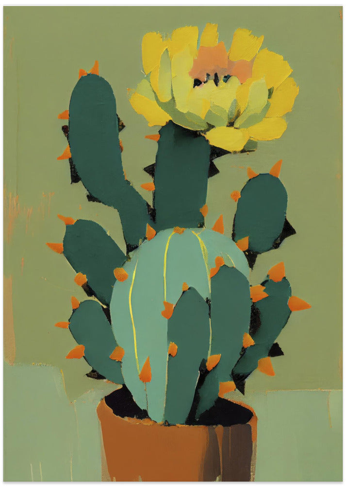 Blooming Cactus