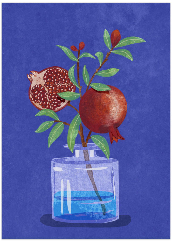 pomegranate in Vase