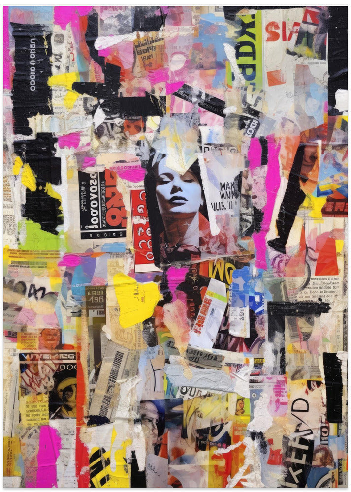 Vivid Collage Echoes