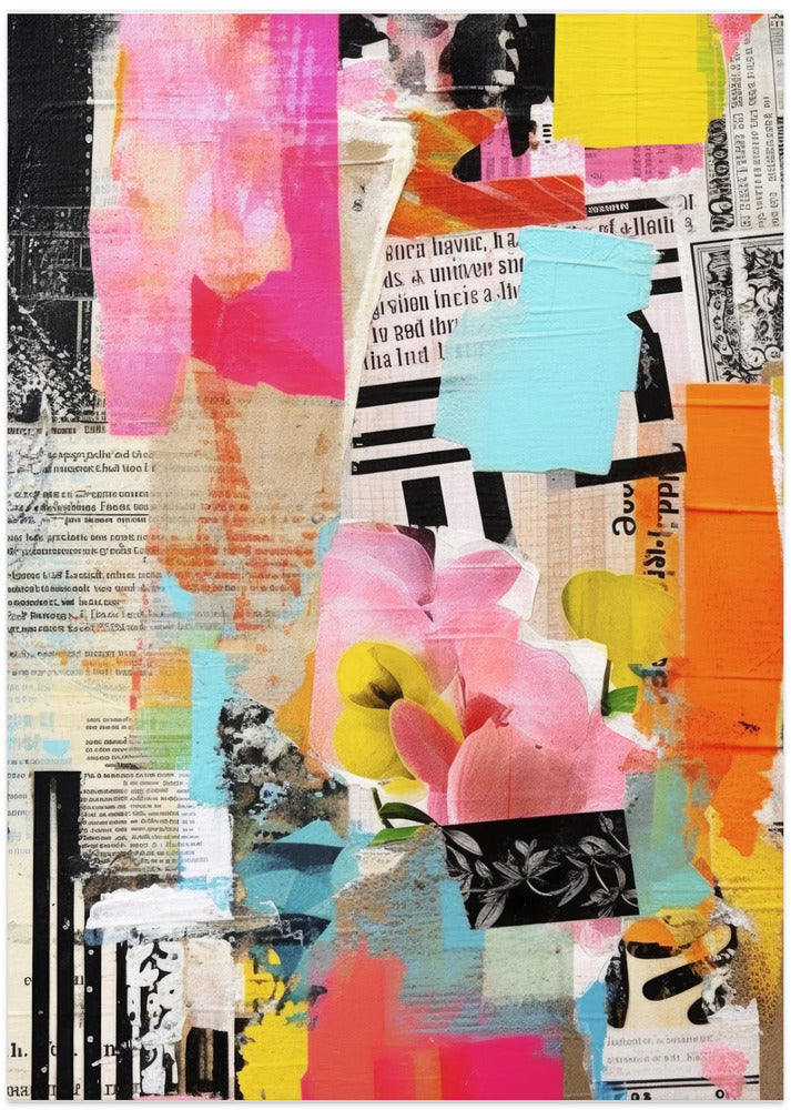 Urban Flower Collage