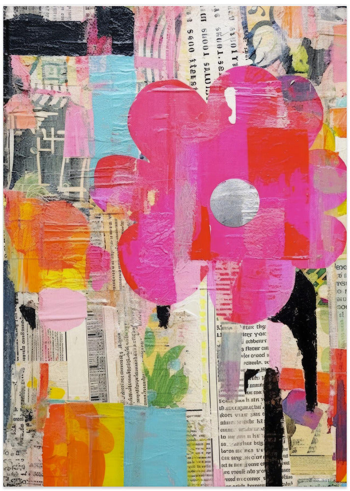 Vibrant Collage Dream