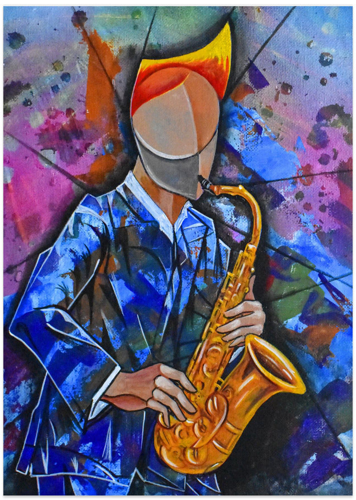 Jazz sax man