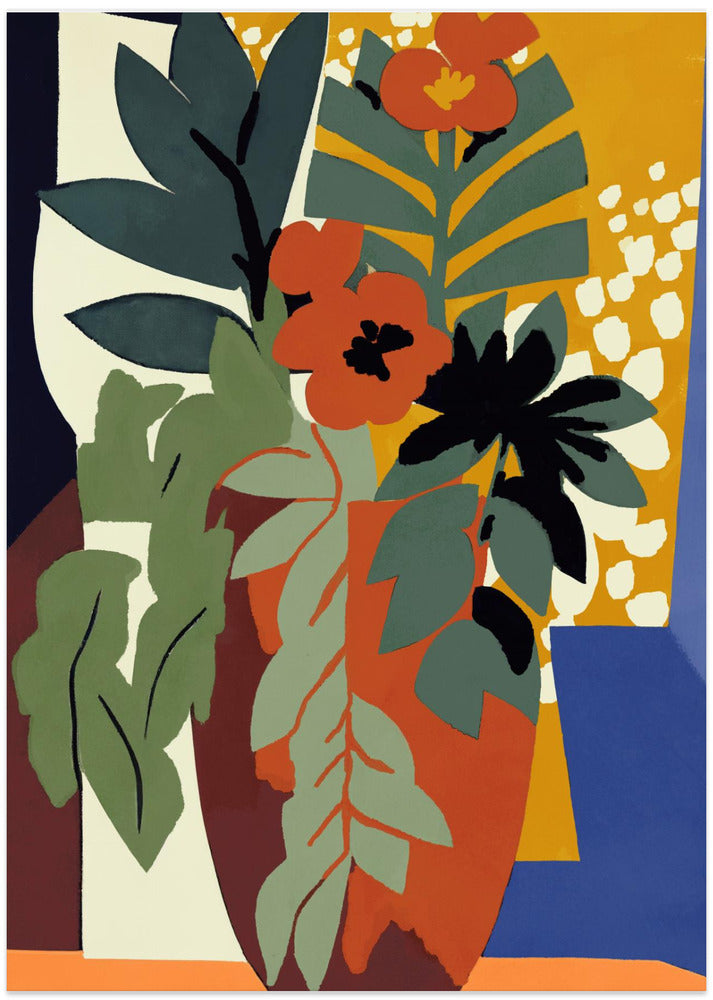 Abstract Flower Impressions