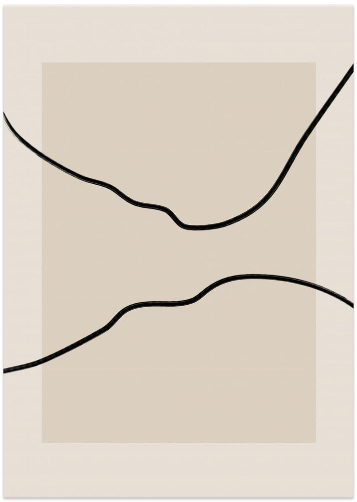 Soft Abstract Lines Art