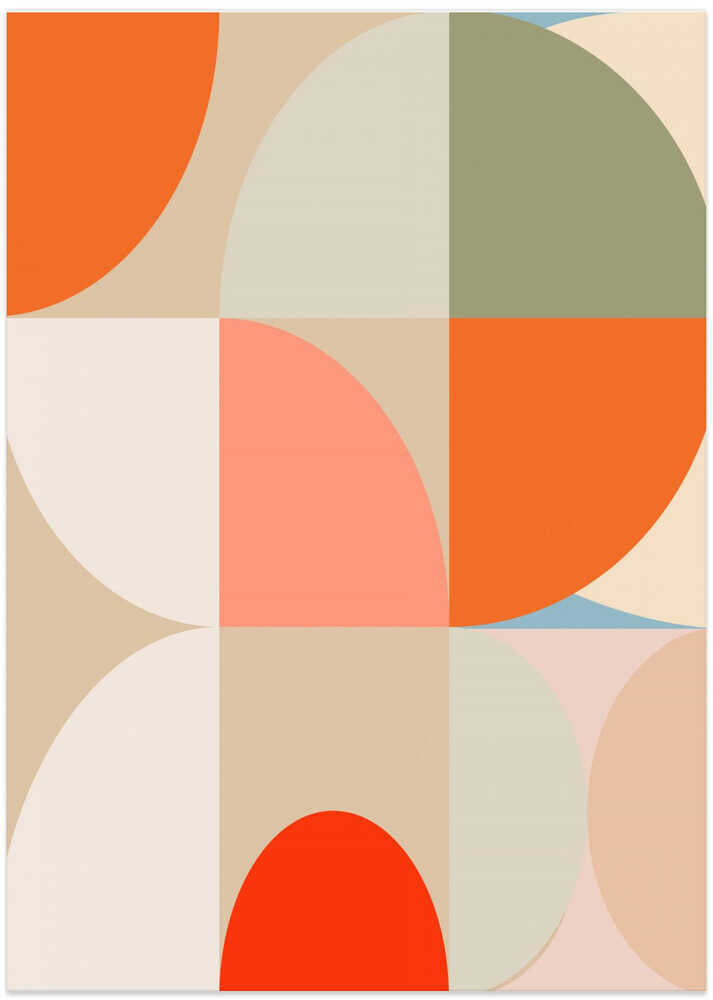 Mid Century Pastel 12