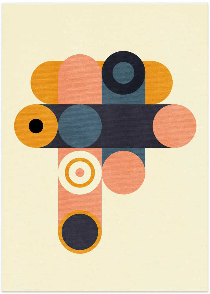 Rainbow Plus Shapes Blue Mustard8