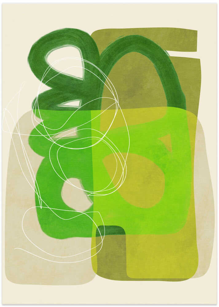 Painted Lines Green Tan 4 Kopie