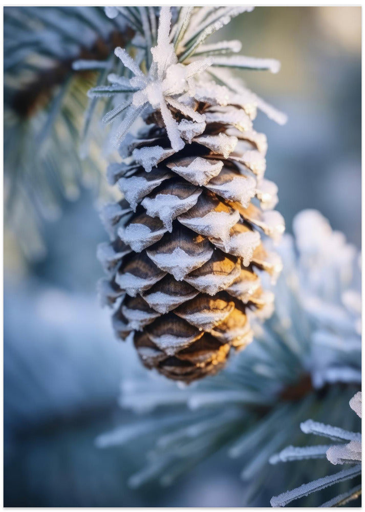 Frosty Pinecone Burst
