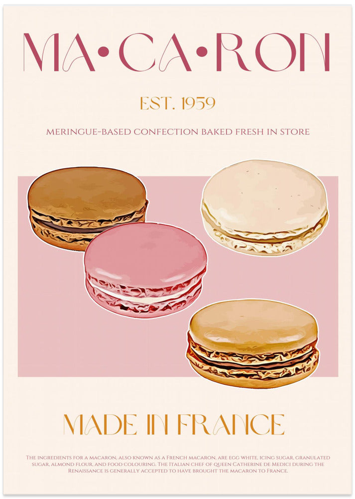 Art Prints of Macaron Print