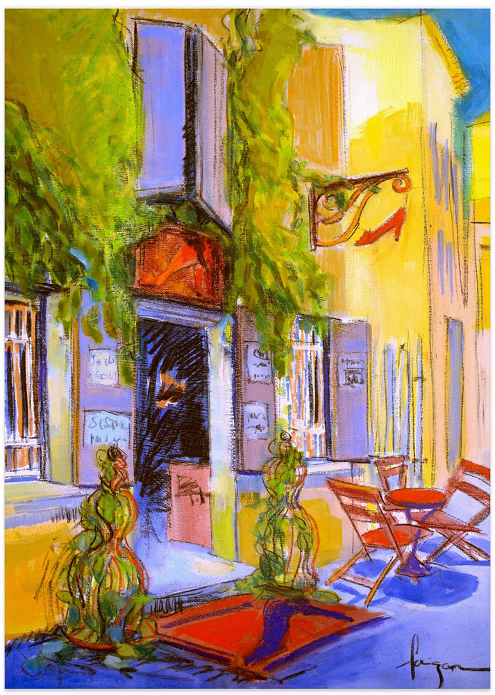 Sunny Courtyard Cafe