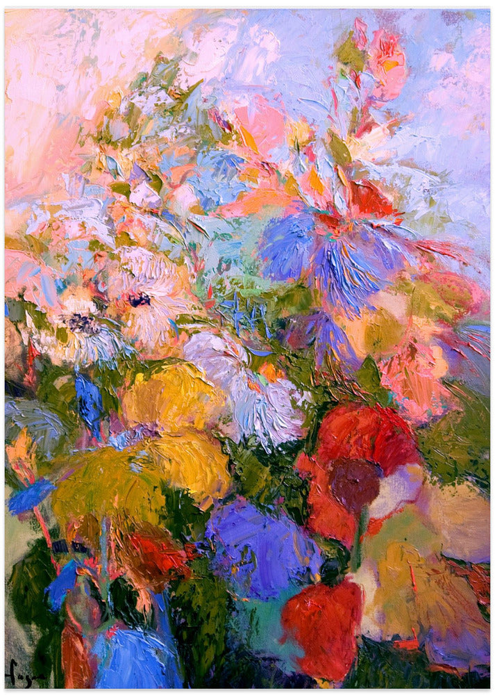 Vivid Colors And Delicate Petals