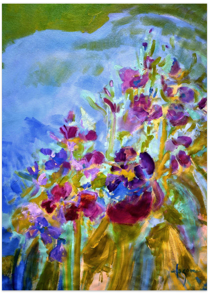 Vivid Colors And Delicate Petals