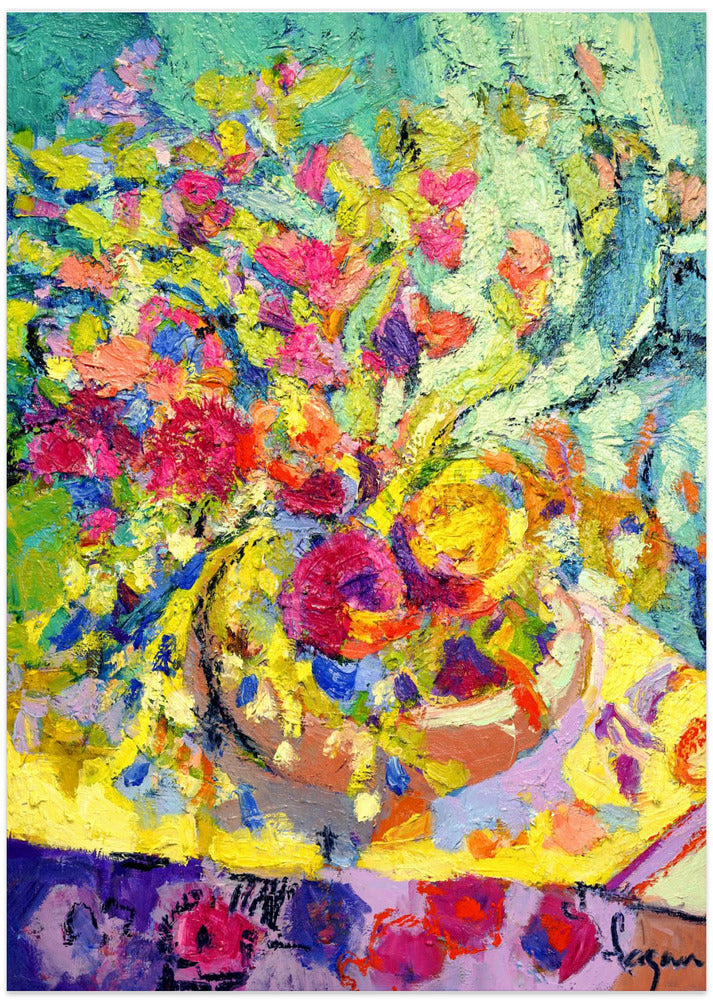 Radiant Floral Harmony