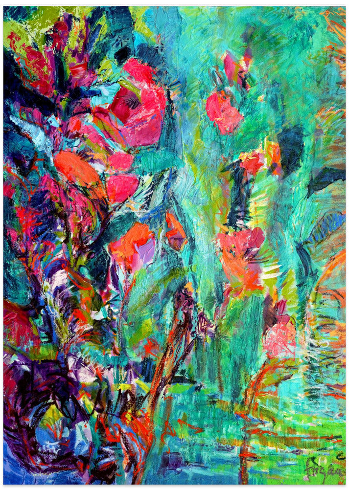 Vivid Colors And Delicate Petals