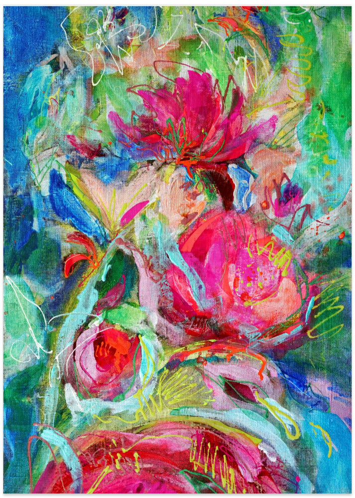 Vibrant Petal Symphony