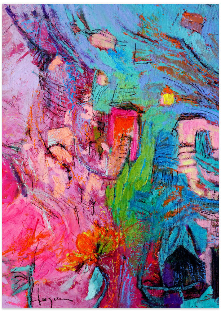 My Pink Cottage in the Garden