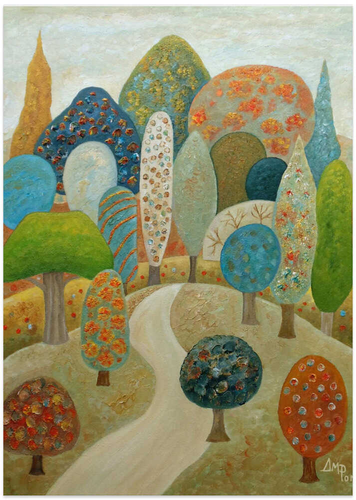 Crowd of Single Trees