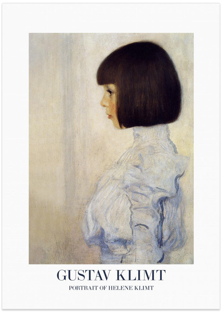 Portrait of Helene Klimt (1898) Poster