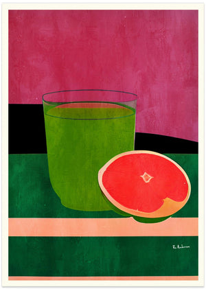Art Prints of Pink, Little Grapefruit