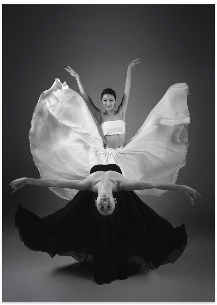 Dancers in Black & White