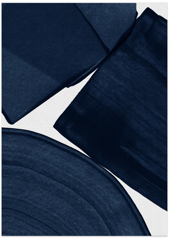 Minimalist Painting Blue II