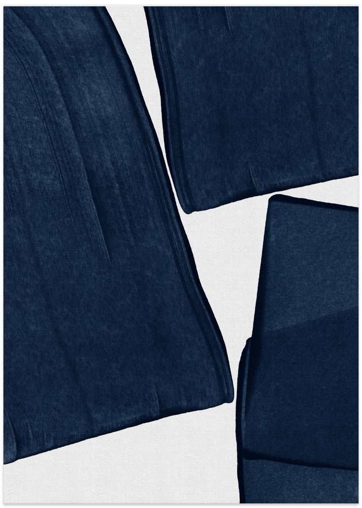 Minimalist Painting Blue III