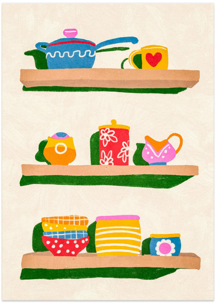 Art Prints of In the kitchen