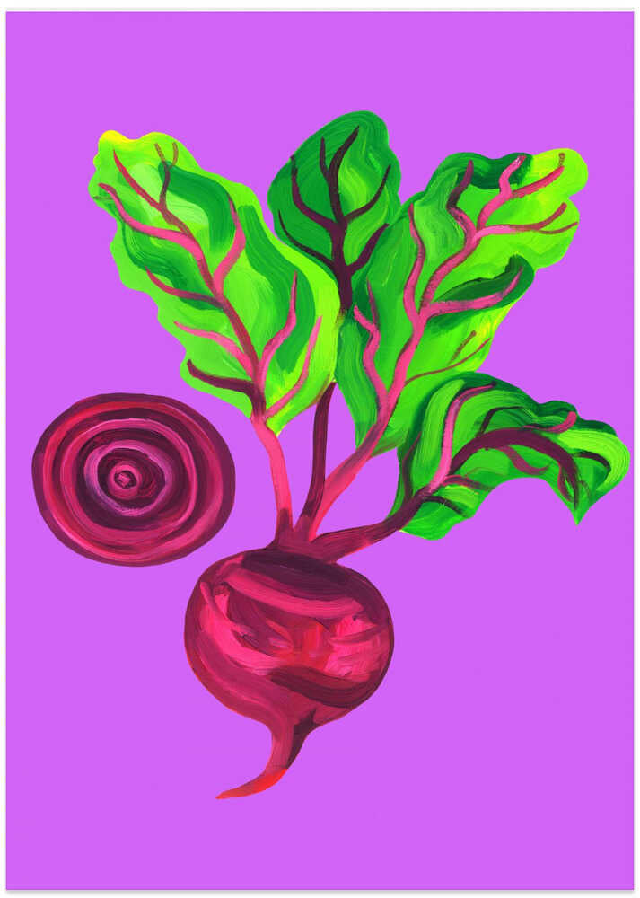 Beetroot Swirl Purple