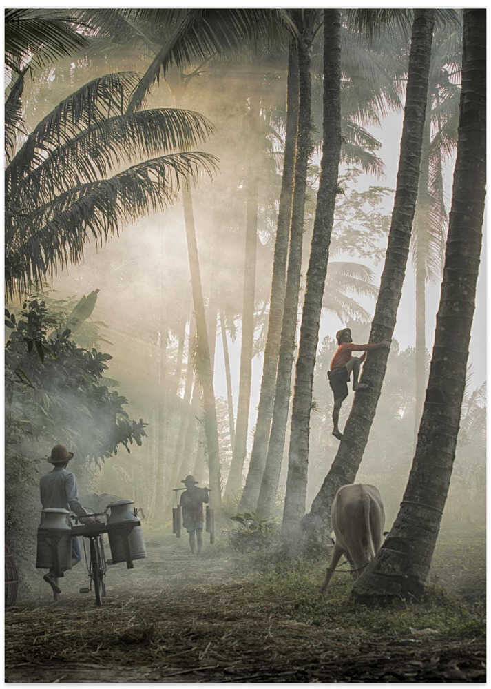 Life in Blitar Village