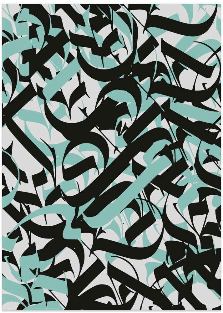 Flowing Script Chaos