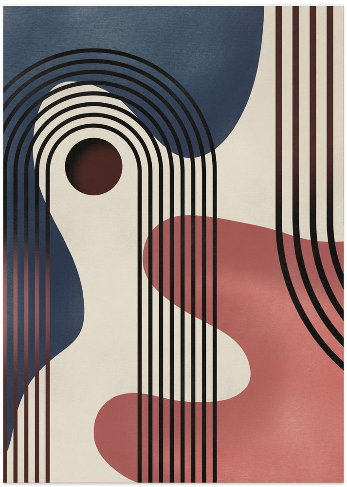 Mid Century Abstract Painting